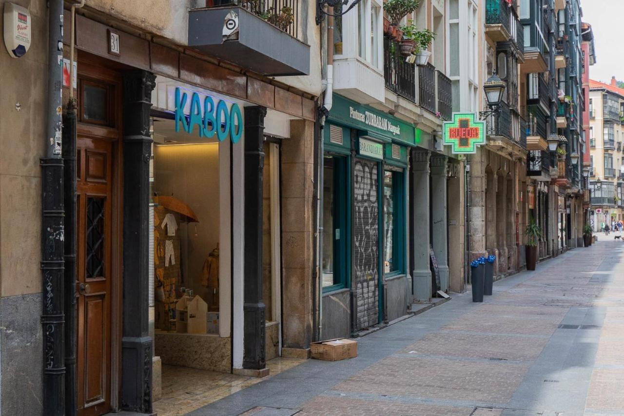 Comfy Old Town Apartment By Next Stop Bilbao Bagian luar foto